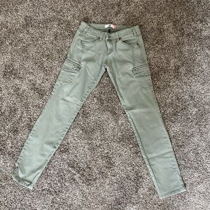 Cabi light green cargo pants